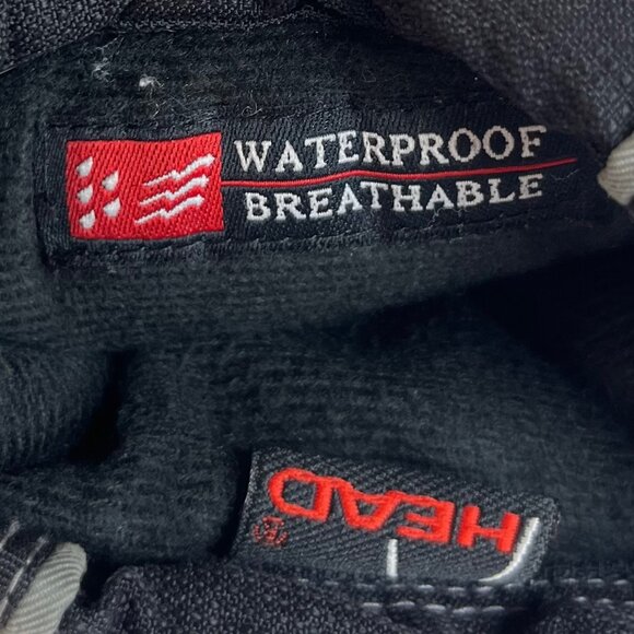 HEAD Outdoor Gloves Mens Small Black Waterproof Breathable - Picture 10 of 14